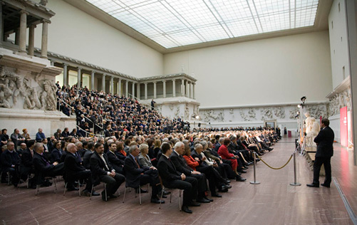 Er&ouml;ffnungsfeier im Pergamonmuseum